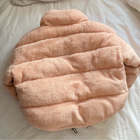 Urban Outfitters Pink Fuzzy Coat - Picture 2 of 8